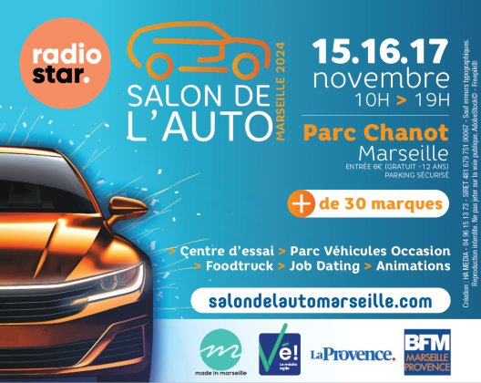 Salon de l'auto de Marseille, édition 2024 en approche !